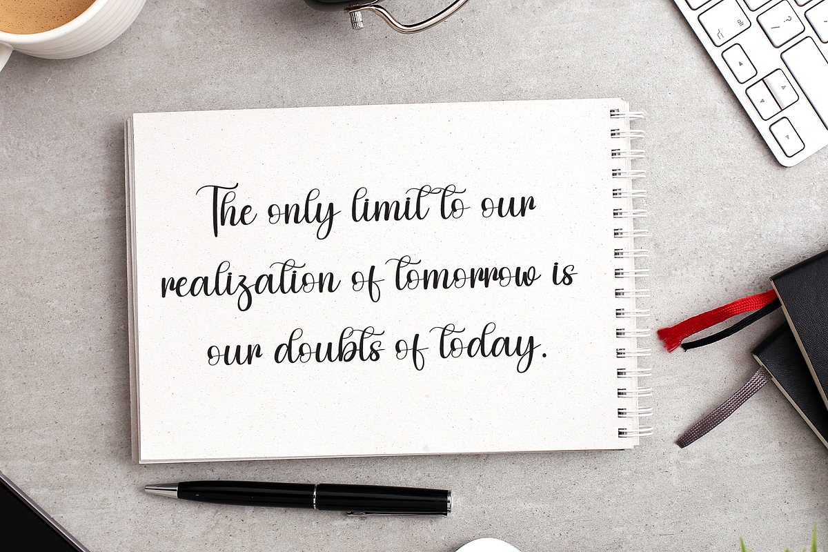 Squad | Script Font, a Handwritten Font by Scratchones (Photo 3 of 9)