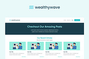 Wealthy Wave - Fintech Landing Page, a Landing Page Template by okey-ikechukwu (Thumbnail 4 of 6)