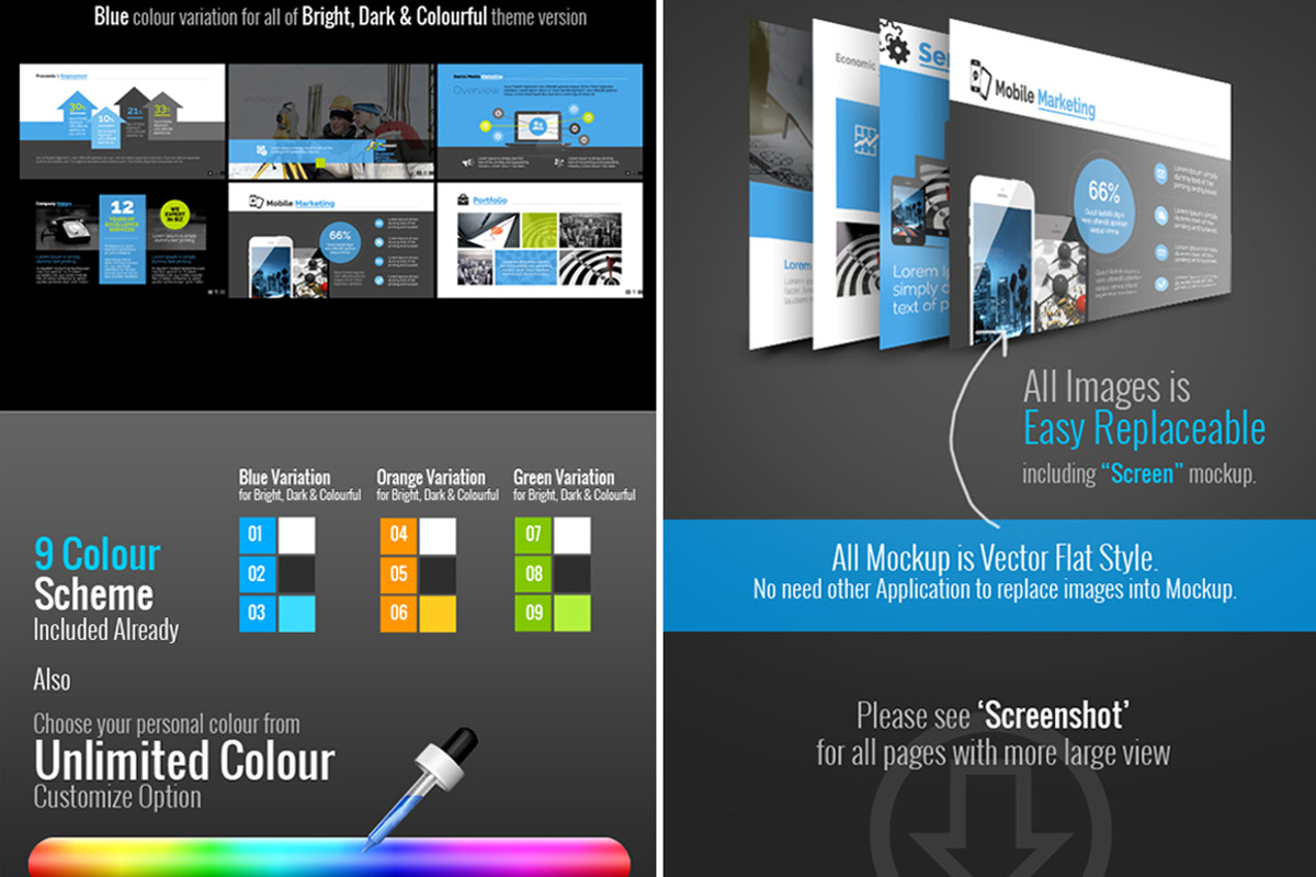 Business Survey Keynote Template preview 8