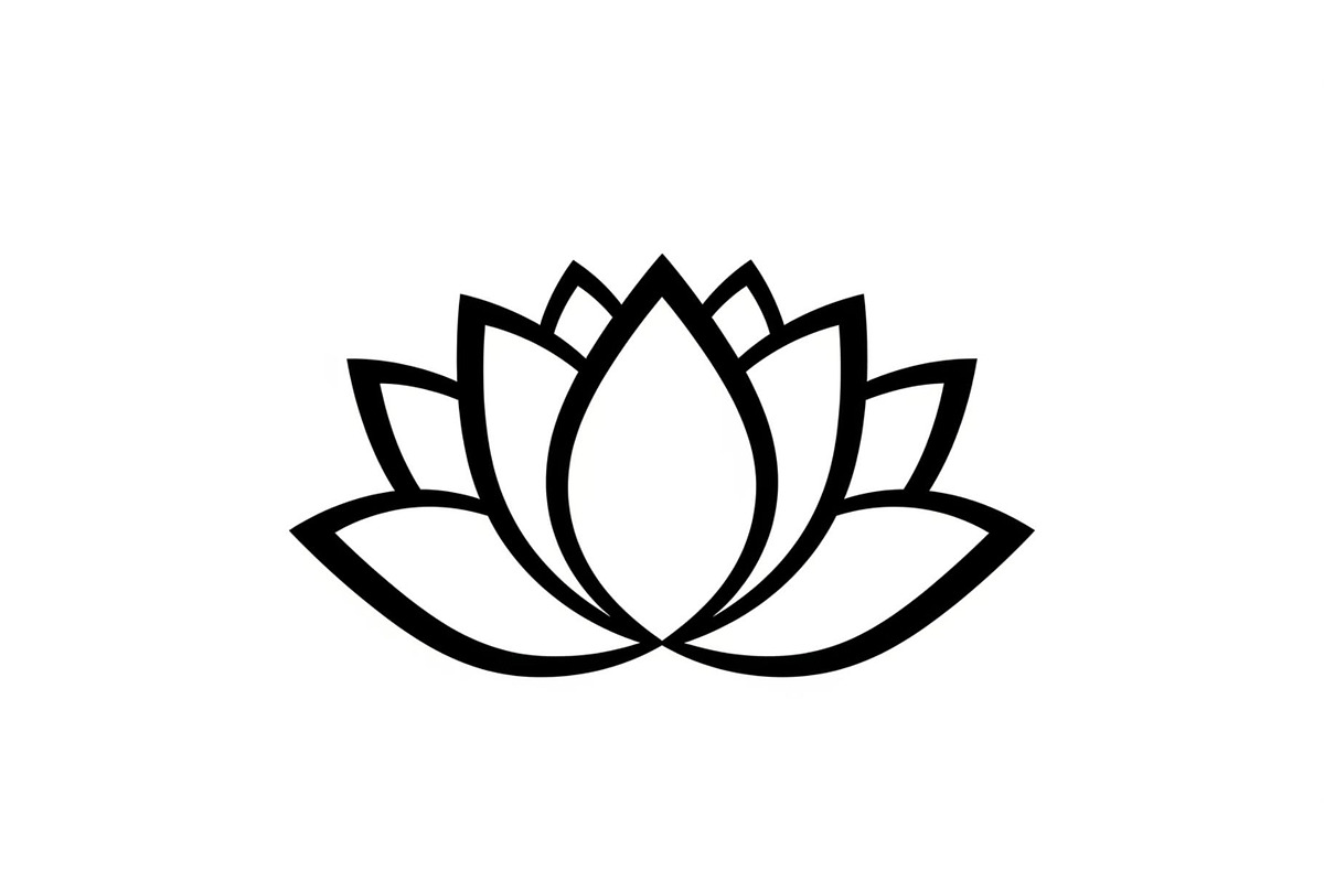 Lotus Flower Vector Icon Bundle, an Illustration by yasushie (Photo 45 of 51)