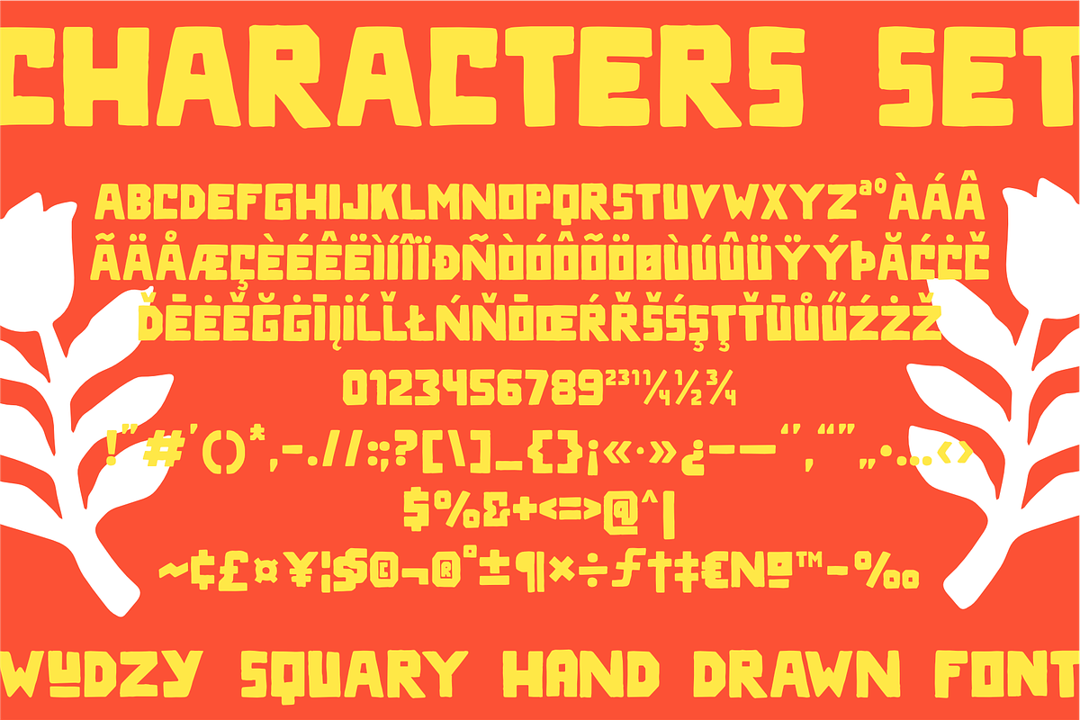 WUDZY - Handdrawn Display Font, a Handwritten Font by Cruizy & Co (Photo 5 of 11)
