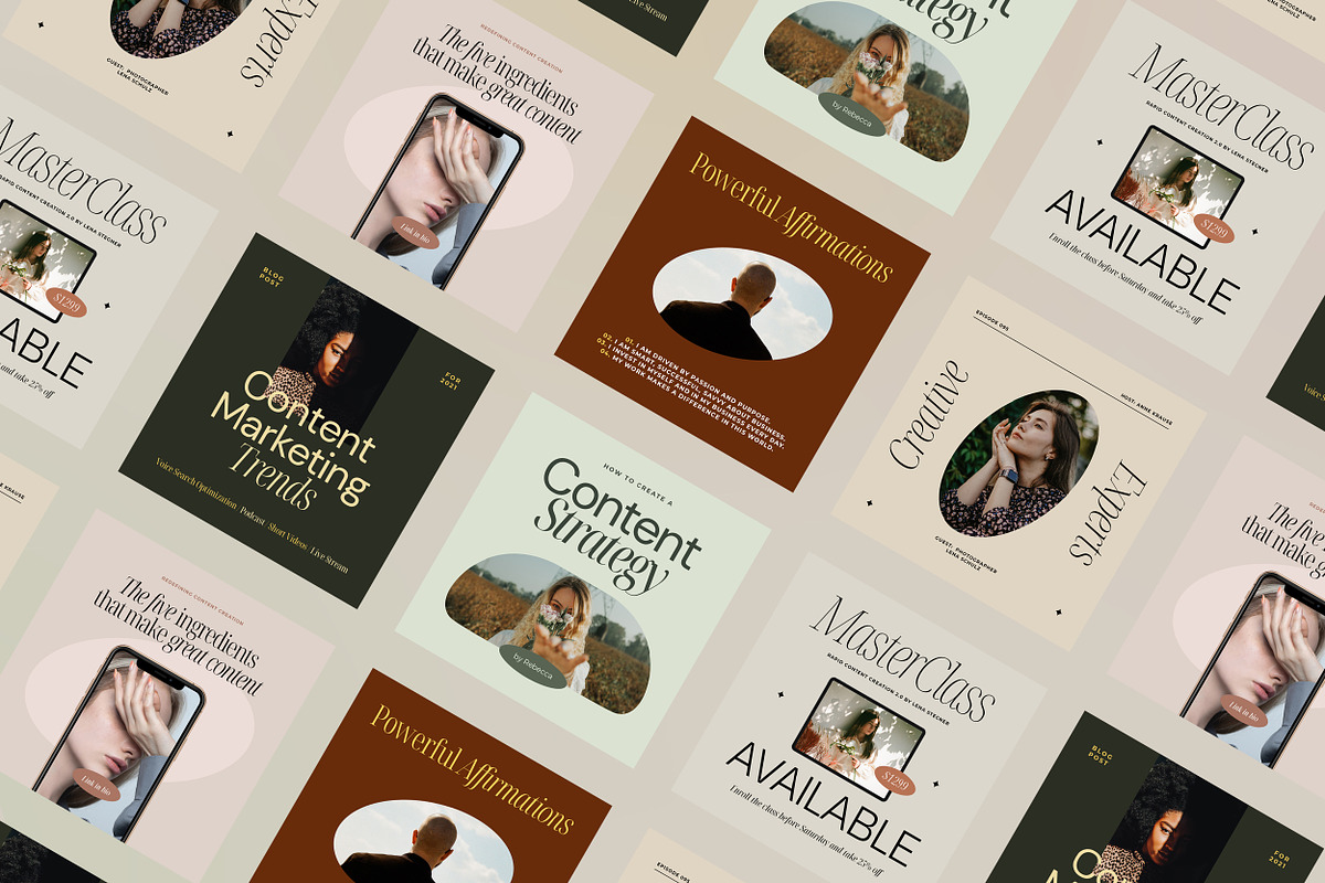 Content Creators Instagram CANVA PS, a Social Media Template by September 5th (Photo 17 of 18)
