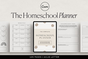 Homeschool Planner Canva