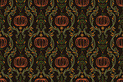 Lavish Halloween Repeat Pattern, a Pattern Graphic by Forest Lily (Thumbnail 5 of 9)