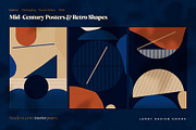 Mid-Century Posters & Retro Shapes 2, a Graphic by LEROY Design (Thumbnail 9 of 10)