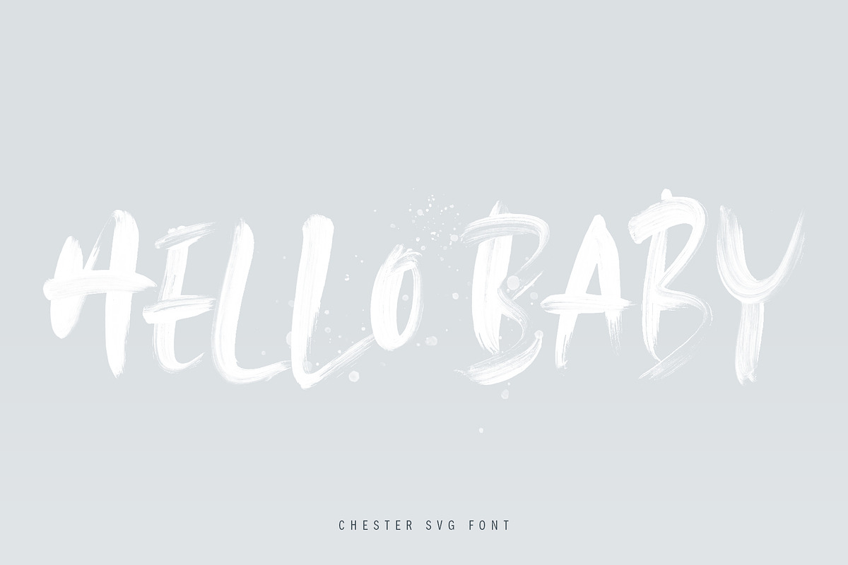 Chester SVG Font preview 8