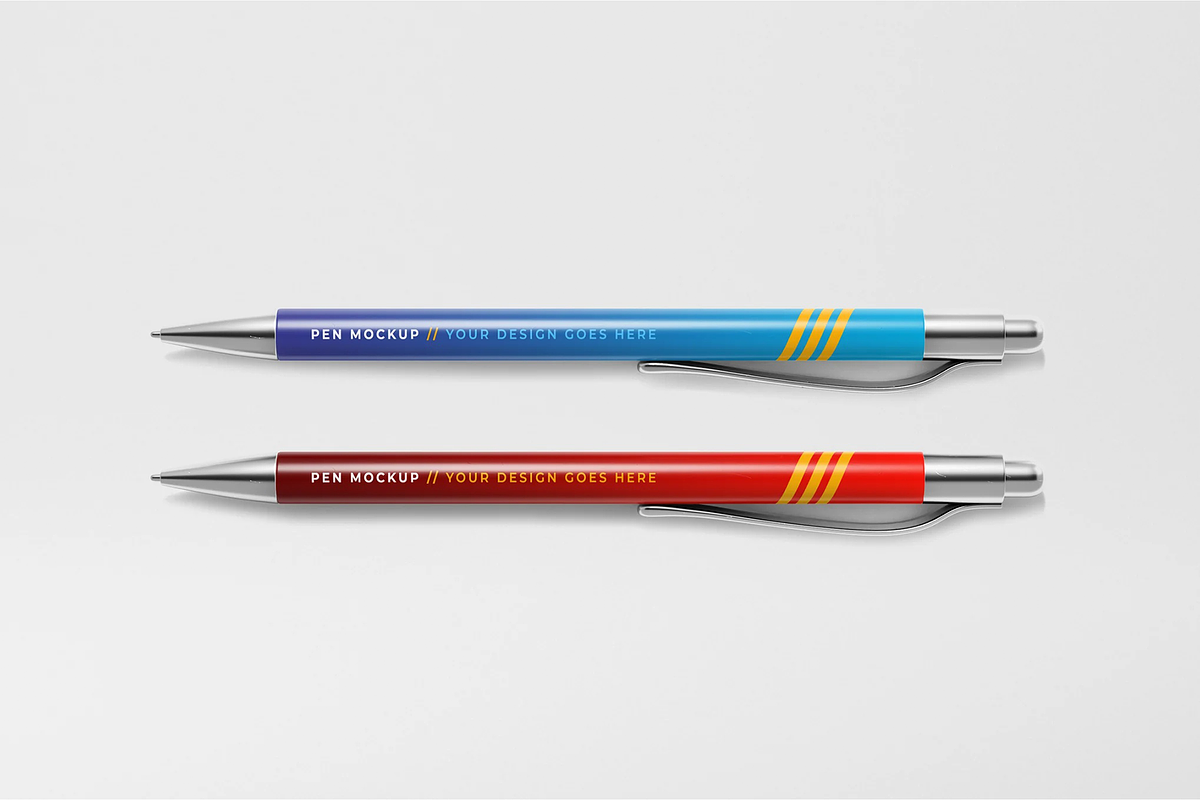 Pen Mockup, a Pens & Pencil Mockup by Xtrahive (Photo 2 of 3)