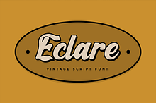 Eclare – Vintage Script Fonts