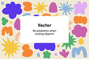 Funky Shapes, a Pattern Graphic by Geometrica Bureau (Thumbnail 6 of 10)