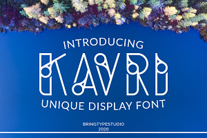 Kavri Display Font