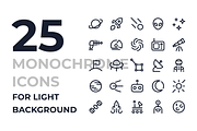 Space icons, an Outline Icon by Ruslan Babkin (Thumbnail 6 of 11)