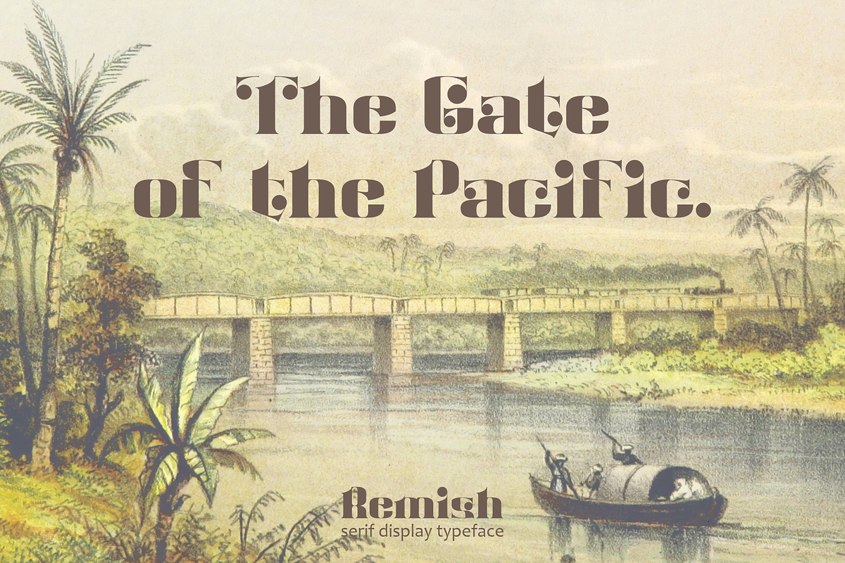 Remish, a Serif Font by RT Studio (Photo 10 of 10)