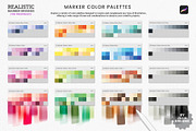 Realistic Marker Procreate Brushes, a Brush Add-On by Julia Dreams (Thumbnail 7 of 9)
