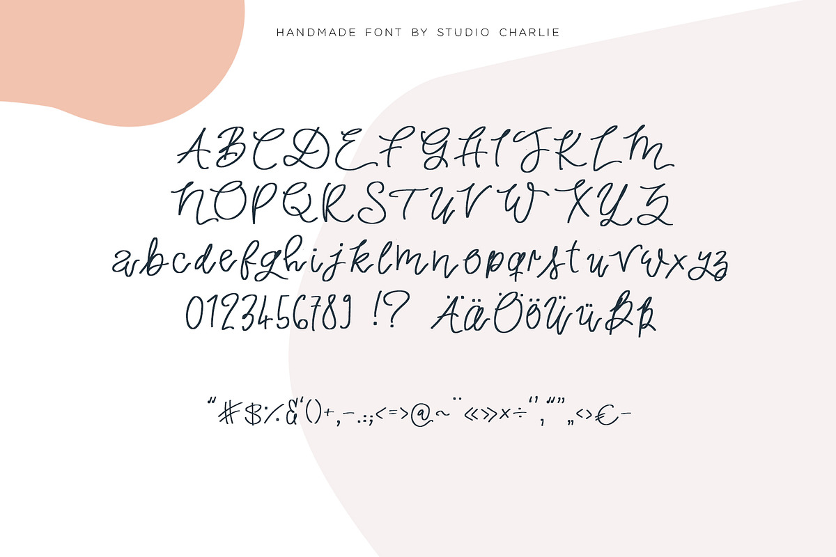 Soffie - A Lovely Script Font, a Script Font by Studio-Charlie (Photo 2 of 3)