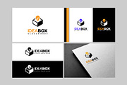Set of Idea Box Logo designs concept, a Branding & Logo Template by Lucky Creative (Thumbnail 2 of 5)