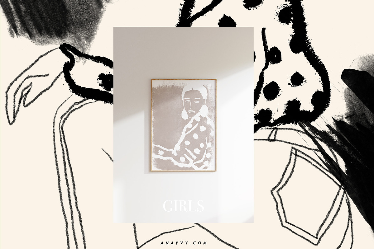 The Modern Gallery | Abstract Ink, an Illustration by ana & yvy (Photo 17 of 31)