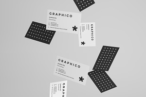 2 In 1 Black&White Business Card-49