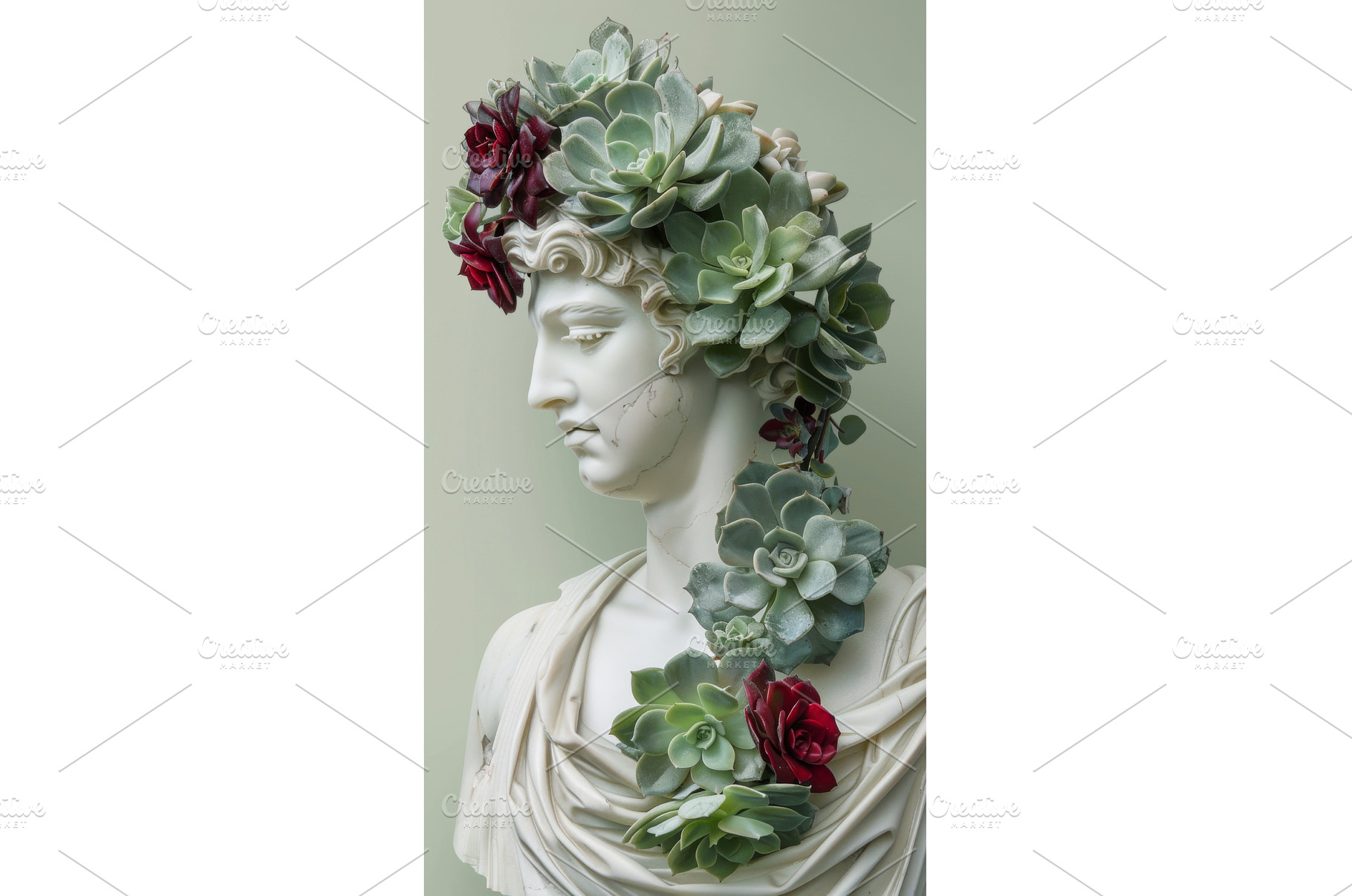 Classical Sculpture Adorned with, an Arts & Entertainment Photo by tilialucida