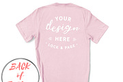 Back Of T-Shirt BC3001 Mockup Bundle, a Shirt Mockup by lock and page (Thumbnail 24 of 88)
