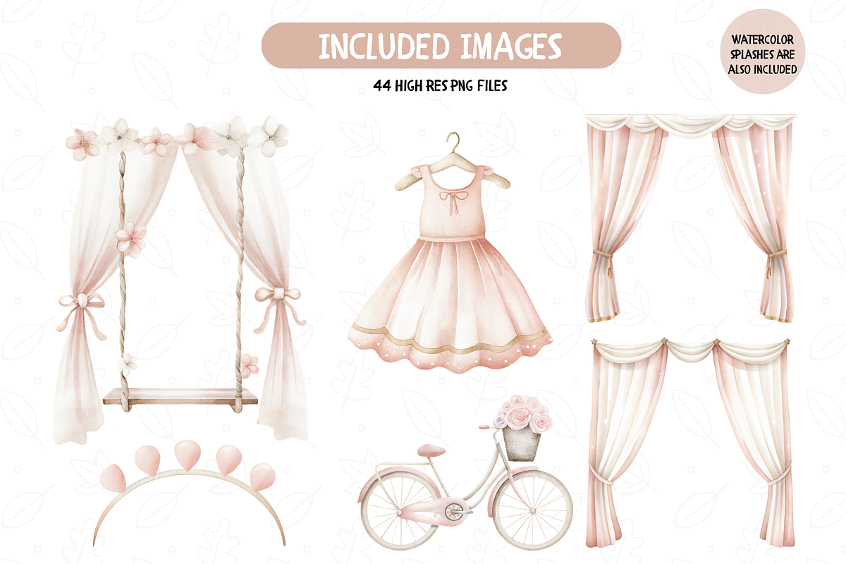 Bunny Ballerina Clipart, an Illustration by TatiMockup (Photo 4 of 7)