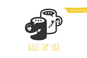 Logo of Sweet Cup, Love Cup, a Branding & Logo Template by DOBROGRAPH (Thumbnail 3 of 3)