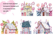 Cute winter houses collection, an Illustration by Dashamoony (Thumbnail 2 of 2)