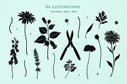 Mystic Garden Vector Illustrations, a Seasonal Illustration by rouxsupplyco (Thumbnail 7 of 11)