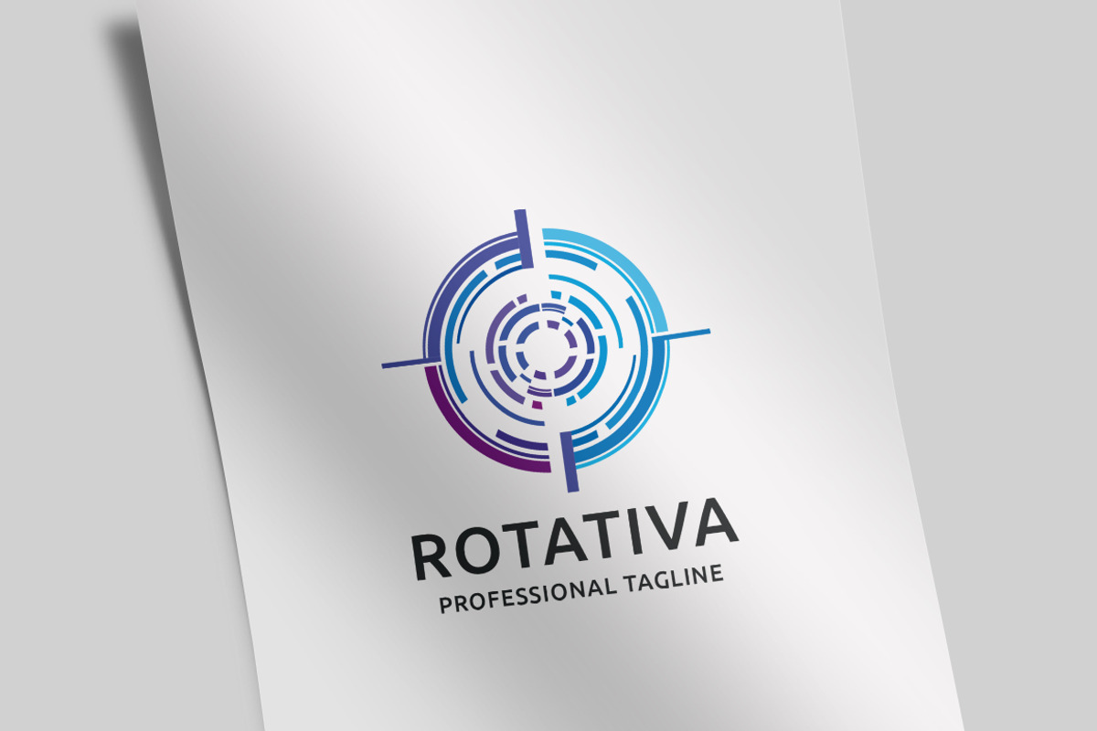 Rotativa Circles Logo, a Branding & Logo Template by Design_Planet