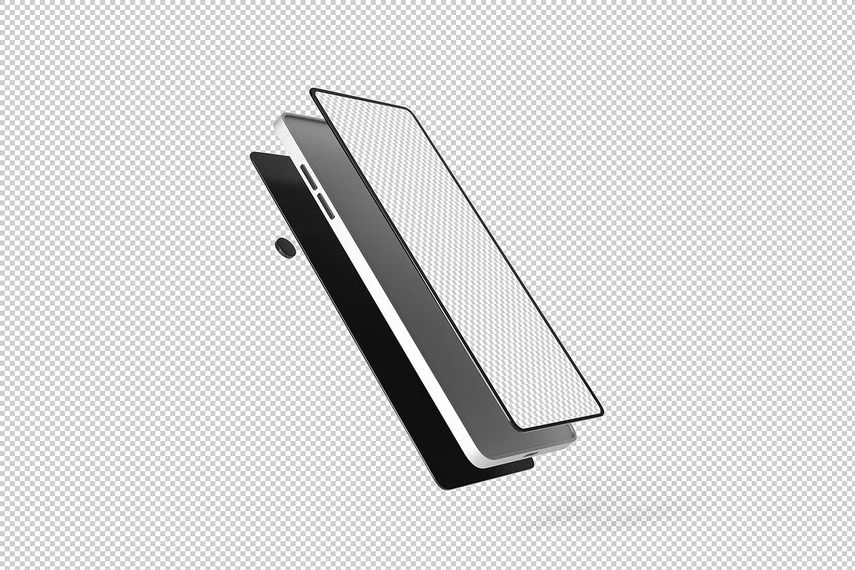Editable Smartphone Mockup, a Device Mockup by zpackcreative (Photo 3 of 4)