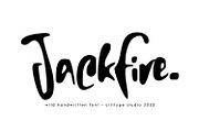 Jackfire - Wild handwritten Font, a Handwritten Font by Cititype (Thumbnail 1 of 15)