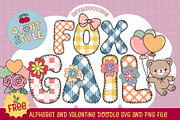 Fox Gail: 4 Color Font Style, a Symbol Font by Fox7 By Rattana (Thumbnail 1 of 11)