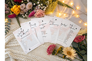 Bridal Game Cards Mockup, a Mockup by TatiMockup (Thumbnail 3 of 4)