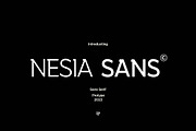 Nesia Sans Font, a Slab Serif Font by Ryan Rivaldo Vierra (Thumbnail 1 of 11)