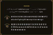 Mihbur | Art Deco Font, a Serif Font by twinstd (Thumbnail 11 of 13)