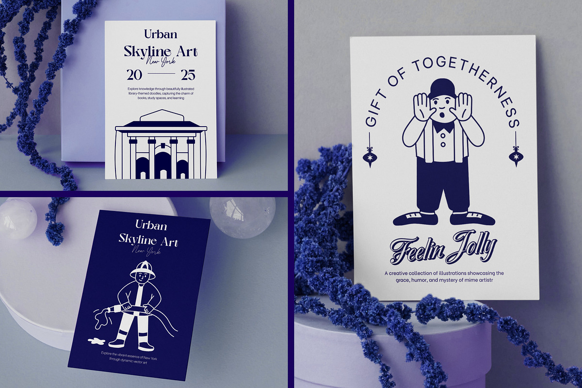 New York Vector Drawing Set, an Outline Icon by Vectors Market (Photo 4 of 8)