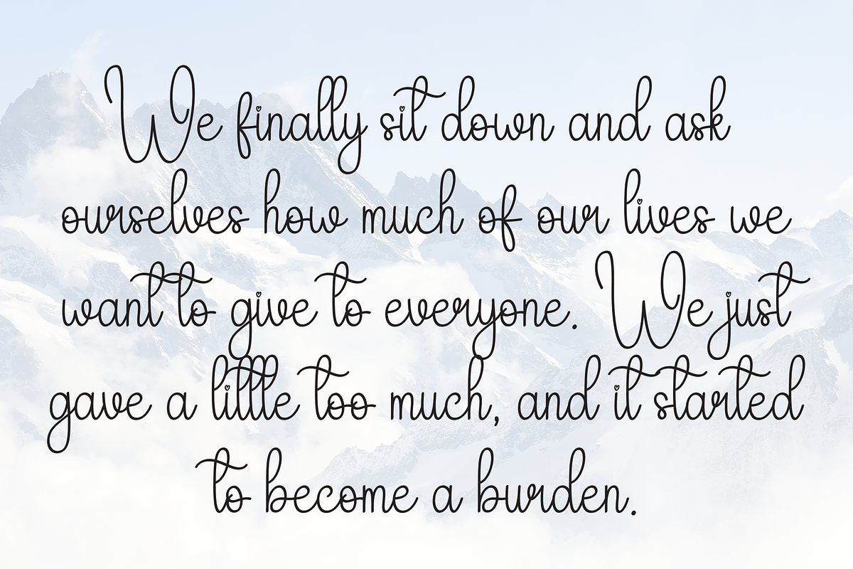 Birthday | Script Font, a Handwritten Font by Scratchones