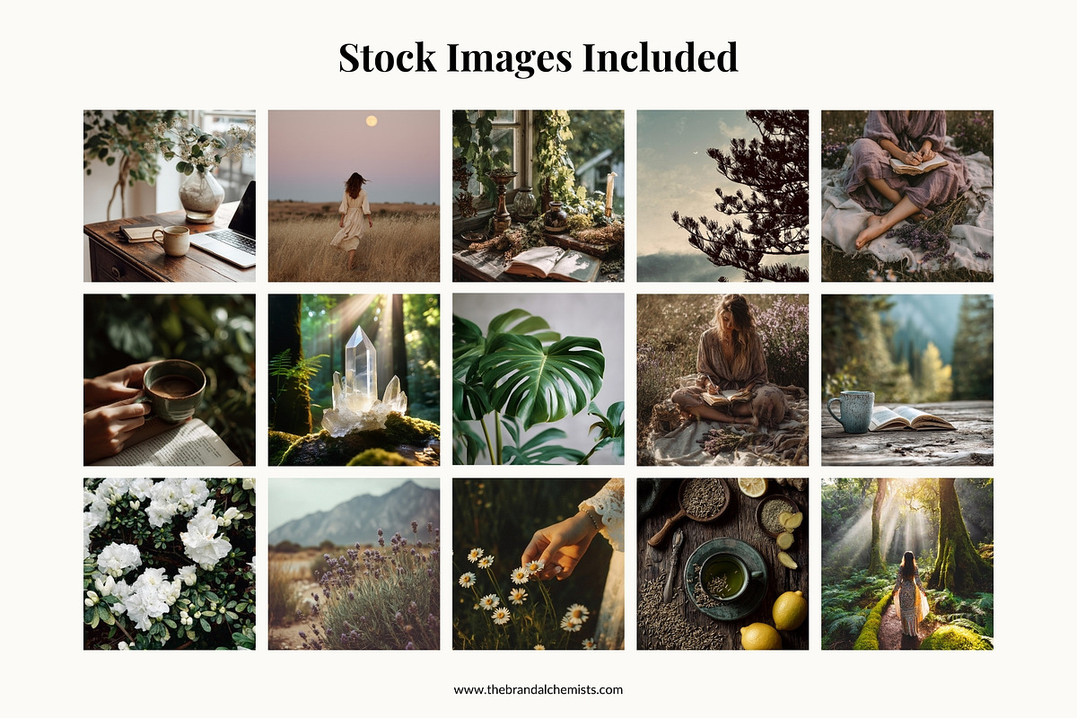 Mother Earth Instagram Templates, a Social Media Template by The Brand Alchemists (Photo 9 of 13)