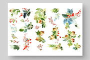 4-in-1 Watercolor Christmas Set, a Card Template by Karma (Thumbnail 24 of 34)