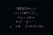 Ninja japan style font, a Script Font by WAP (Thumbnail 4 of 5)