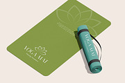 Yoga Mat Mockup, a Merchandise Mockup by Permadi Creative (Thumbnail 2 of 5)