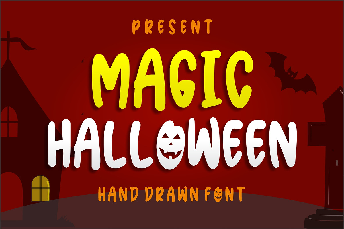 Magic Halloween, a Font by Limited.studio (Photo 1 of 6)