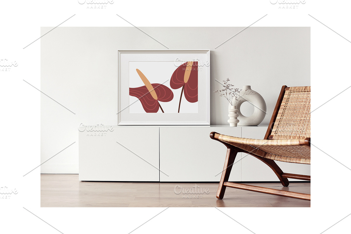 Artwork Frame Mockup Photo Bundle3, a Poster Template by Octopus_Vibes (Photo 12 of 17)