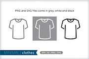 Minimal clothes icons, an Outline Icon by Picture Window (Thumbnail 2 of 5)