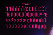 Galaxy Aura | Cyber Condensed Font, a Sans Serif Font by Denustudios (Thumbnail 12 of 12)