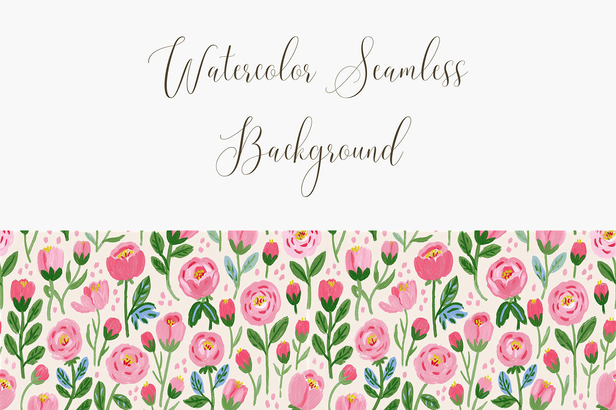 Pink Rosebud Seamless Pattern PNG, a Pattern Graphic by Pati Charm Studio (Photo 3 of 6)