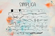 Simplica | A Unique Monoline Font, a Sans Serif Font by Emalee Roth (Thumbnail 8 of 8)