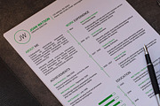 Creative Resume + Cover Letter, a Resume Template by Made by Mancie (Thumbnail 5 of 5)