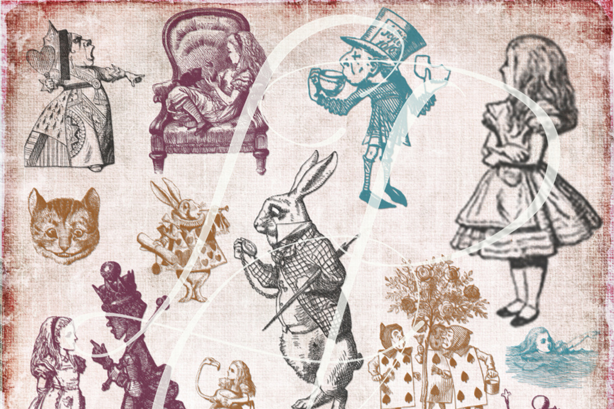 Alice in Wonderland Brush Set preview 2