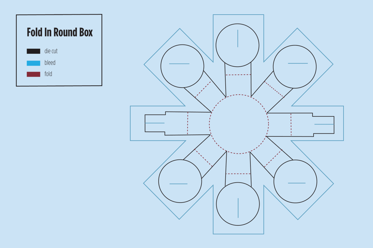 Fold In Round Box, a Templates & Theme by annford (Photo 2 of 2)
