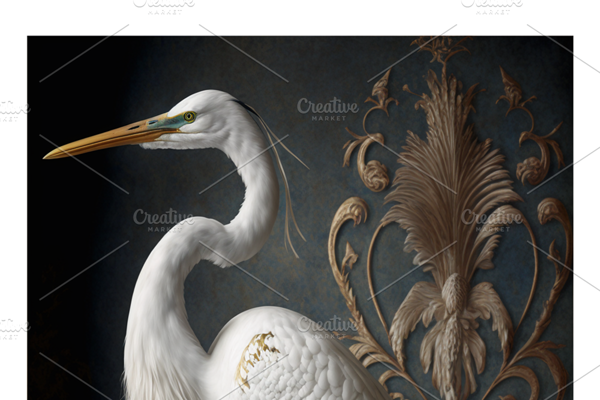 Biwi Collection · Majestic Birds, a Texture Illustration by milatovar (Photo 3 of 17)